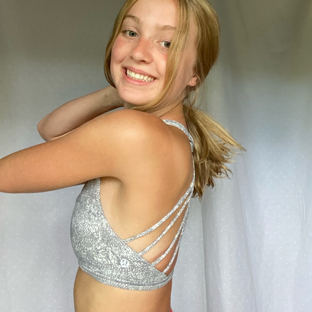 lululemon strappy sports bra